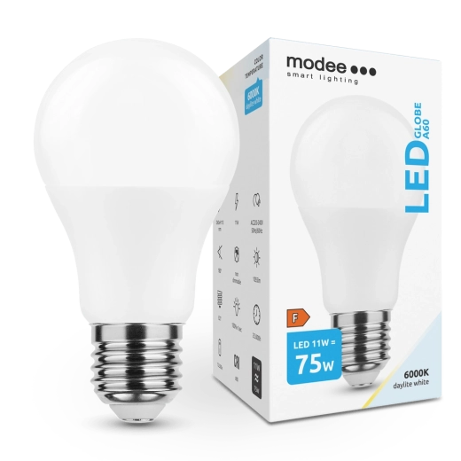 Bombilla LED A60 11 W E27 1055 lm blanco frío – Modee Smart Lighting