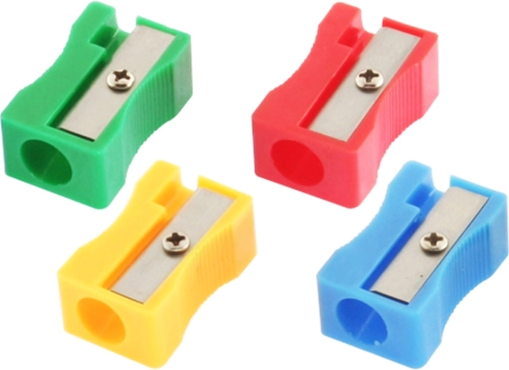 Sacapuntas de colores para lápices