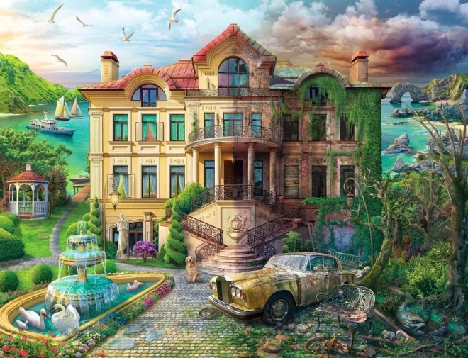 Puzzle Ravensburger Mansión en la bahía 2000 piezas