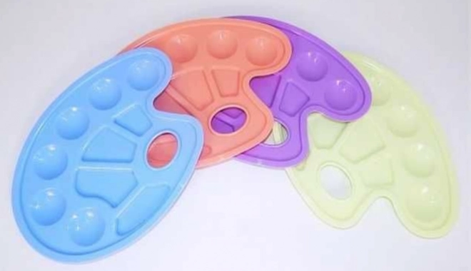 Paleta para pinturas KOH-I-NOOR, 6 cavidades, pastel