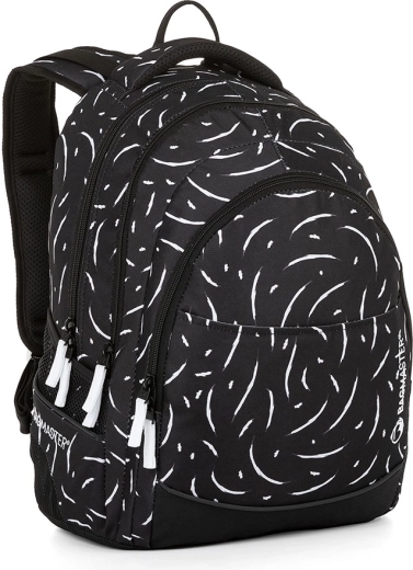 Bagmaster Digital mochila estudiantil negro-blanco