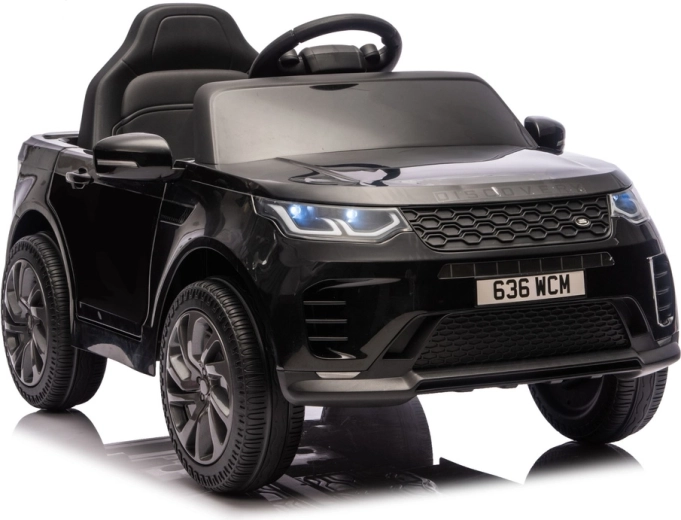Coche eléctrico infantil LAND ROVER Discovery, negro