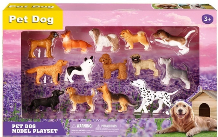 Set de perritos – 14 figuras