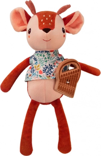 Búho de peluche musical Stella Eco 0 m+