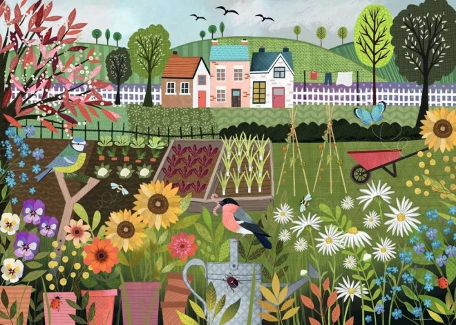 Puzzle Ravensburger Jardinería 1000 piezas