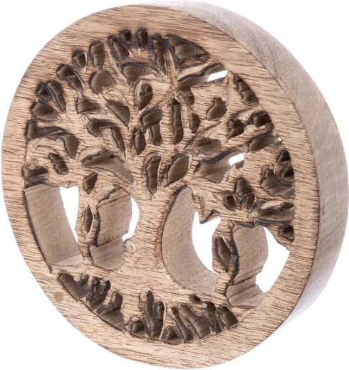 Veta original de la madera de mango