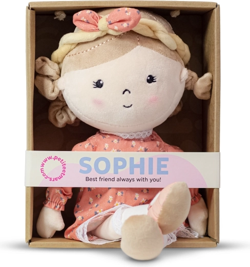 Muñeca de peluche Sophie 35 cm PETITE & MARS