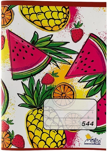 Cuaderno A5 de 40 hojas rayadas de papel sin madera