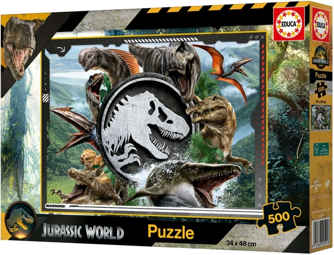 Educa puzle Jurassic World de 500 piezas
