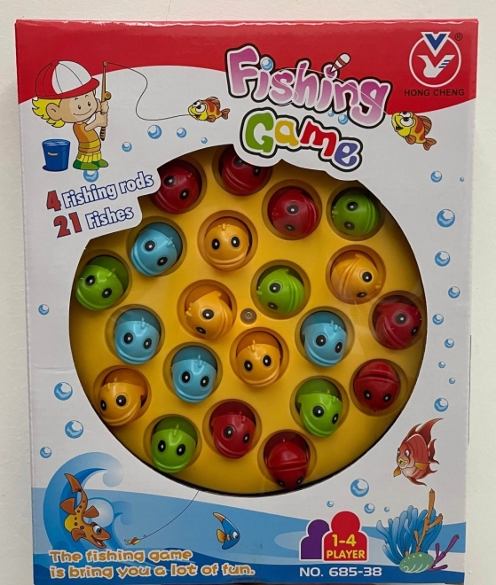 Juego infantil de pesca – set con cañas y pececitos