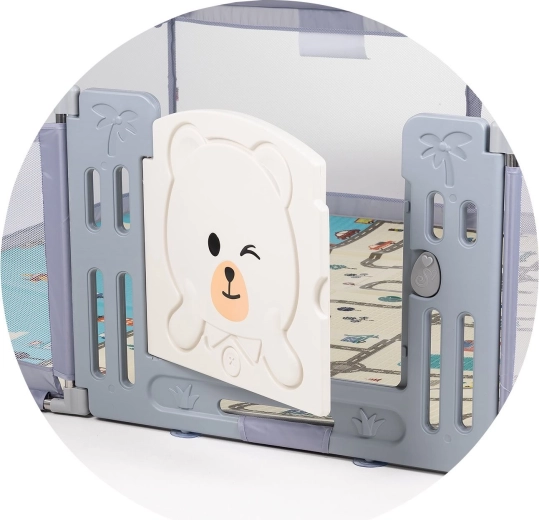 Puerta segura con bloqueo