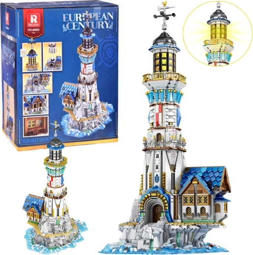 Reobrix faro medieval – set de construcción de bloques de 2966 piezas