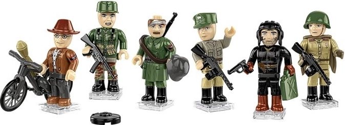 Seis figuras para una escena auténtica
