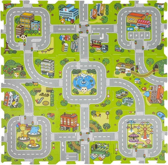 Superficie de juego suave y segura