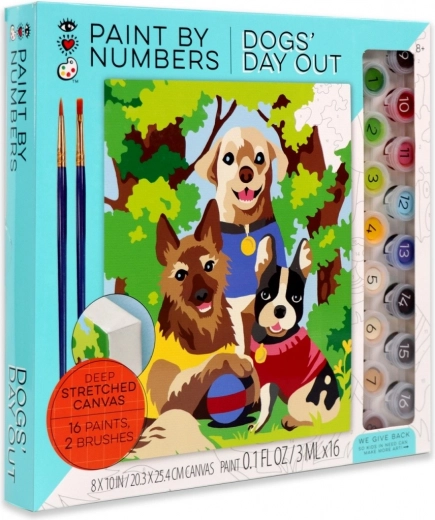 Pintura por números – perros