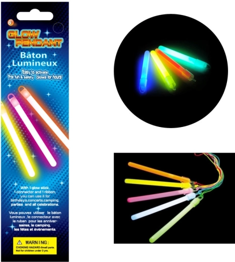 Colgante luminoso con forma de varita para niños