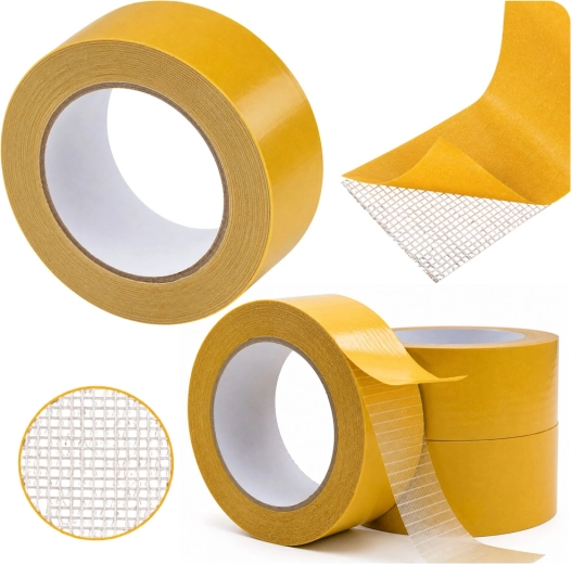 Cinta de montaje reforzada de doble cara 50 mm × 25 m