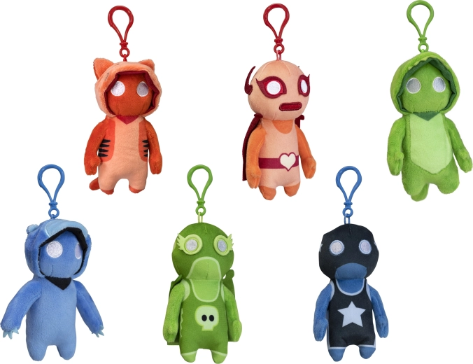 Llavero de peluche Gang Beasts - 1 unidad