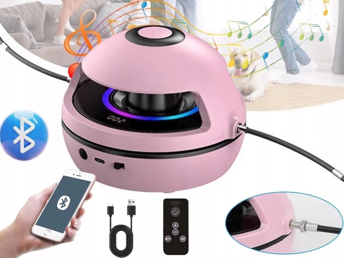 Salta al ritmo gracias a Bluetooth y a los efectos de luz