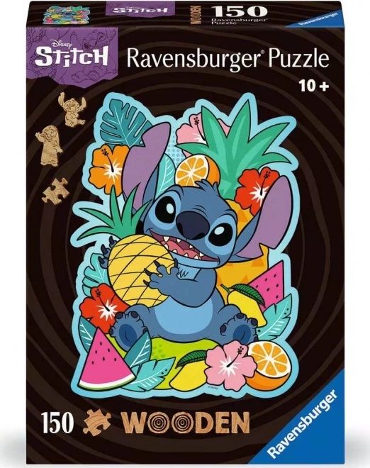 Ravensburger puzzle de madera troquelado Disney: Stitch 150 piezas