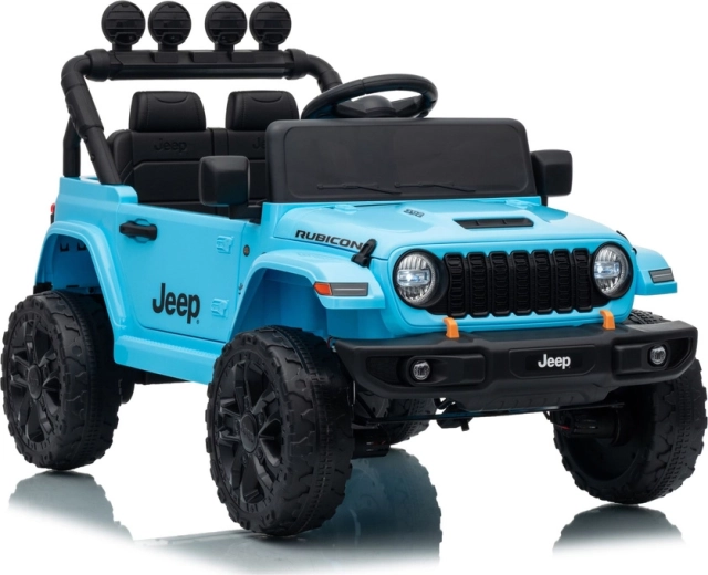Coche eléctrico infantil Jeep Rubicon de 24 V blanco