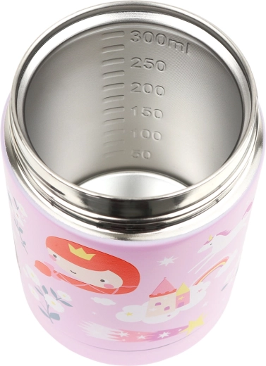 Capacidad 300 ml con escala en el interior
