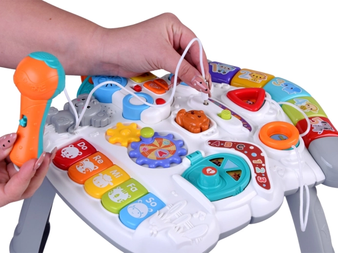 Micrófono y hablar sin miedo