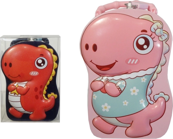 hucha de dinosaurio para niños