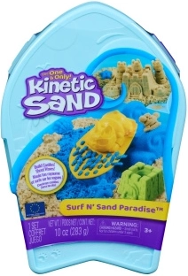 Set de surf Kinetic Sand con arena cinética