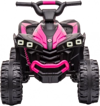 Cuatrimoto eléctrica rosa para niños