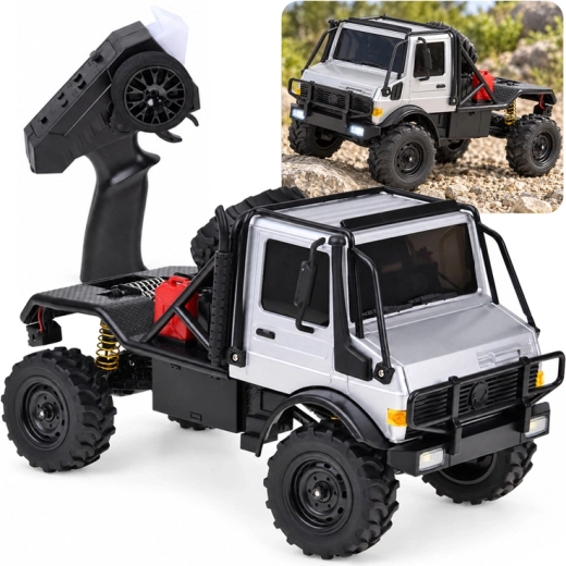 Coche todoterreno RC U4000 MN-333 4WD 1:18 con luces LED