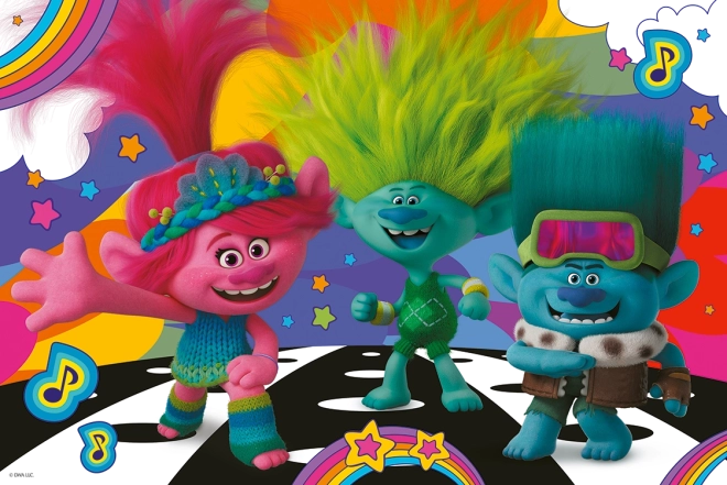 Puzzle TREFL TROLLOS – trolls divertidos, 100 piezas