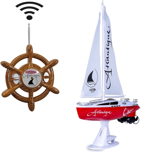 Velero RC JAMARA Atlantique con control de 2 canales de 27 MHz