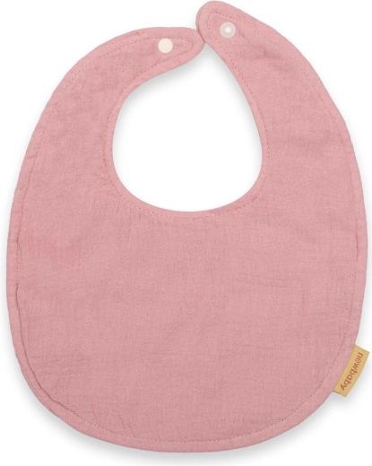 Babero infantil de muselina New Baby rosa