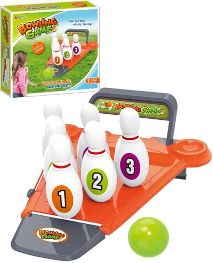 Set de bolos infantil: 6 bolos y 2 bolas