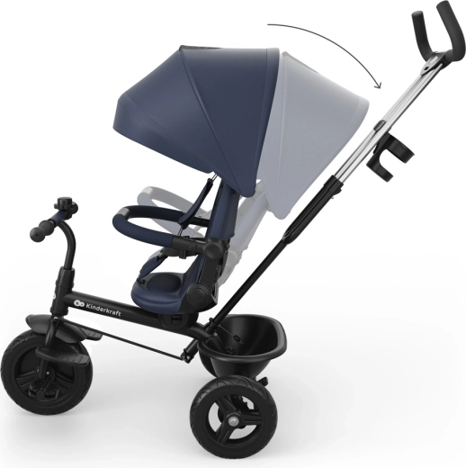 Asiento 360° CLICK & TWIST y posición semirreclinada
