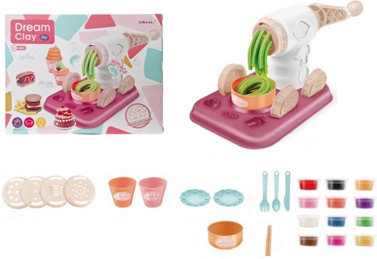 Plastilina con prensa y accesorios