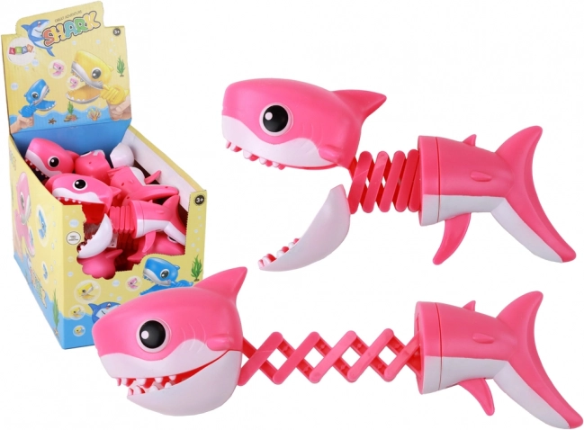 Tiburón rosa de juguete para niños