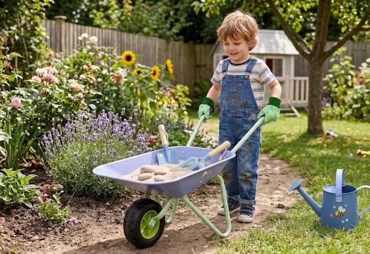 Diversión para pequeños jardineros