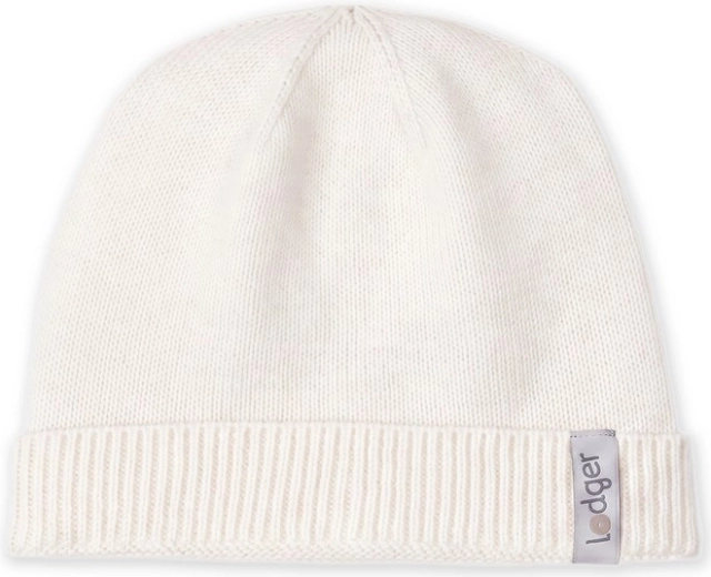 Gorrito merino Lodger cream 0–6 meses
