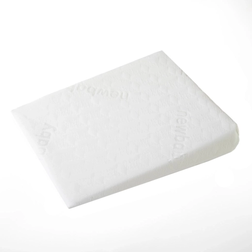 Almohada infantil – cuña para cochecito NEW BABY Basic 30 × 37 cm, blanca