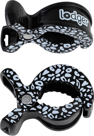 Clip para arrullo Lodger con estampado Black Dot - 2 uds