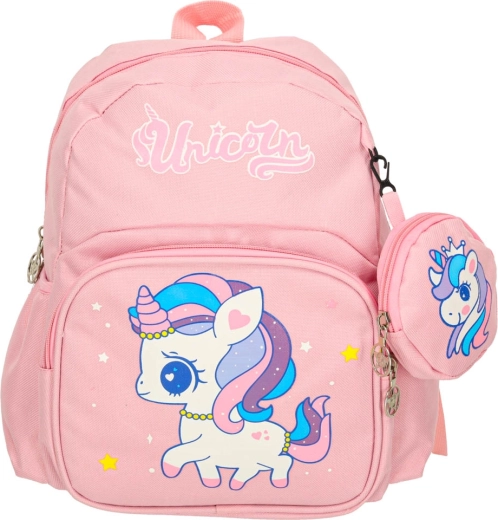 Motivo de cuento de hadas con unicornio