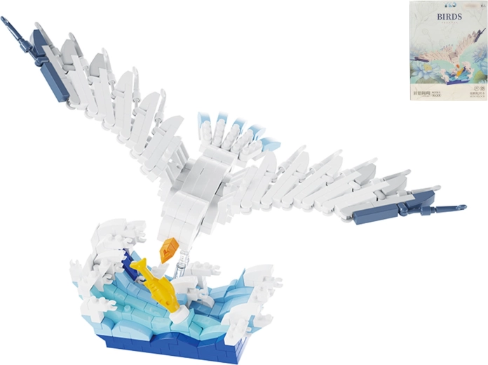 Set de construcción gaviota de 443 piezas