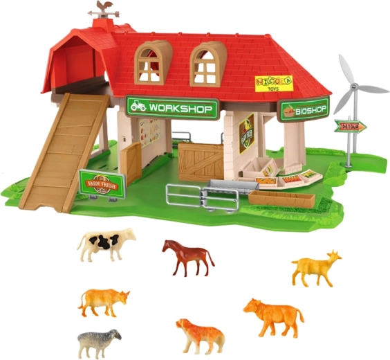 Granja completa para el juego creativo
