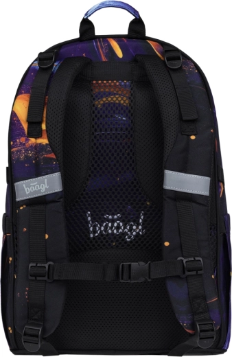 Mochila ligera y ergonómica con correas para monopatín