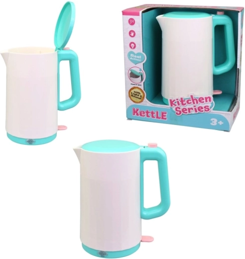 Hervidor infantil de juguete a pilas 18 cm - 1 pieza