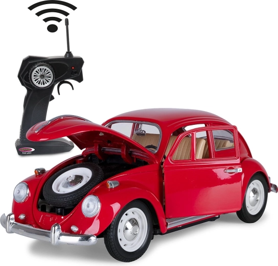 Coche RC Jamara VW Beetle Die-Cast 1:18 rojo 27 MHz - 1 unidad
