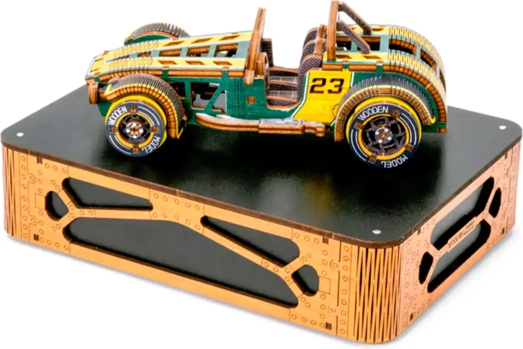 Puzle 3D de madera Roadster – edición limitada