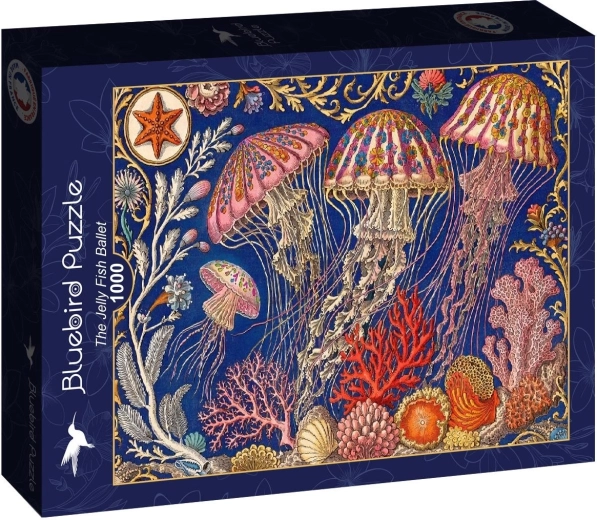 Puzzle Bluebird Ballet de medusas 1000 piezas